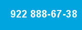 922 888-67-38